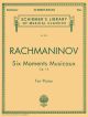 Six Moment Musicaux Op.16: Piano (Schirmer)