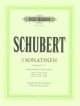 Three Sonatinen: Opus Posth 137: Viola & Piano (Peters)