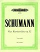 4 Piano Pieces Op.32: Piano (Peters)