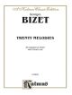 20 Melodies: Soprano Voice And Piano (Kalmus)