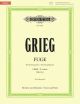 Fugue F Minor EG114: String Quartet Score & Parts (Peters)