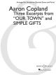 Three Excerpts For Our Town And Simple Gifts: Saxophone Quartet: Score & Parts