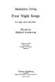4 Night Songs: Vocie And Piano (Thames)
