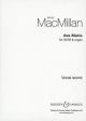 Ave Maria: Satb And Organ: Vocal Score