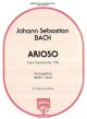 Arioso Kantate Nr.156: Violin & Piano (Carl Fischer)