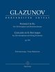 Concerto Eb Major: Op109: Saxophone And String Orchestra: Piano Reduction  (Barenreiter)