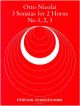 Three Sonatas For Horns Sonatas 1 2 & 3 (Kunzelmann)
