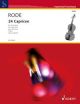 24 Caprices: Viola Solo (Schott)