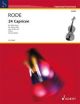 24 Caprices: Violin Solo (Schott)