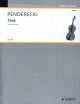 Tanz: Violin Solo