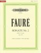 Sonata No.2 E Minor Op.108: Violin & Piano  (Peters)