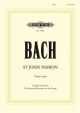 St John Passion: Vocal Score: English Version (Peters)