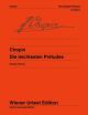 Die Leichtesten Preludes: Easiest Preludes: Piano (Wiener Urtext)