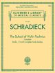 School Of Violin Technique: Complete: Violin