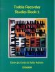 Treble Recorder Studies Book 2 (Da Costa/Adams) (Cramer)