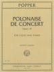 Polonaise De Concert Op14: Cello & Piano  (International)