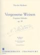 Forgotten Melodies: Op39: Piano (Zimerman)