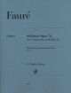 Sicilienne Op.78: Cello & Piano (Henle)
