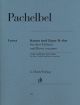 Canon & Gigue: 3 Violins And Piano (Henle)