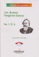Hungarian Dances: 1&5&6: Clarinet Duet And Piano (Balogh)