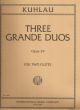3 Grand Duos: Op39: Flute Duet