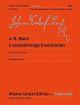 Three Two Part Inventions: Piano   (Wiener Urtext)