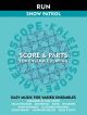 Kaleidoscope: Run; Snow Patrol: Score & Parts For Ensemble Playing