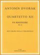 String Quartet: No12: Op96: F Major: American: Study Score