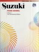 Suzuki Piano School Vol.1 Piano Book & Cd  (International Edition)