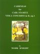 Cadenzas For Concerto In D Op1: Viola