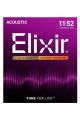 Elixir Acoustic Guitar Nanoweb Custom Light 11-52