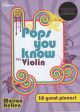 Pops You Know 30 Great Pieces: Violin: Book & Audio
