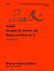 Sonatas For Violin And (Cello) Basso Continuo Op. 2  (Wiener Urtext)