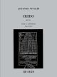 Credo Rv591 Vocal Score  (Ricordi)