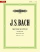 6 Cello Suites Bwv10071012: Cello Solo (Peters)
