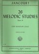 26 Melodic Studies For Bassoon: OP15 (International)