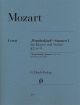 Sonatas Vol.1: Wunderkind: KV6-9: Violin & Piano (Henle)