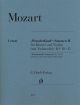 Sonatas Vol.2: Wunderkind: KV10-15: Violin & Piano (Henle)