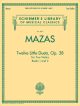 12 Little Duets Op38: Vol 1 & 2:  Violin Duet