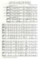 And God So Loved The World: Satb & Organ (Novello)