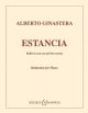 Estancia Op 8: Piano Reduction