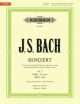 Concerto F Minor BWV1056: Piano Duet (Peters)