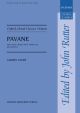 Pavane: Vocal SATB  (OUP)