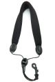 Rico SLA18 Tenor Or Bari Sax Padded Saxophone Strap: Plastic Snap Hook
