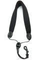 Rico SJA18 Soprano Or Alto Sax Padded Saxophone Strap: Plastic Snap Hook