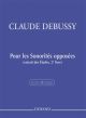 Pour Les Sonorites Opposees: Piano Solo (Durand)