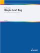 Maple Leaf Rag: Recorder Trio: 3 Recorders (SAT) And Piano: Score And Parts