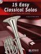 Play-Along Series 15 Easy Classical Solos: Tenor Horn & Piano: Book & Cd