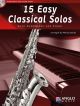 Play-Along Series 15 Easy Classical Solos: Alto Saxophone Book & Cd