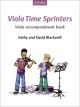 Viola Time Sprinters Book 3 Viola  Accompaniment Book (Blackwell)